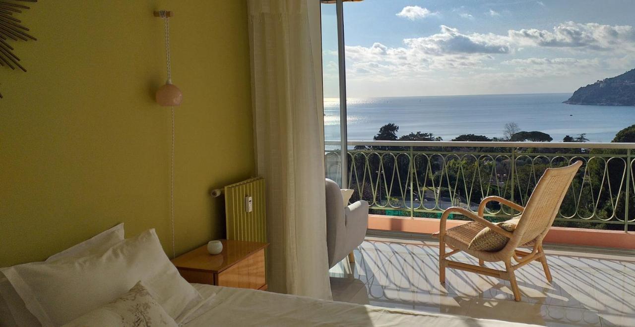 Vue Mer Exceptionnelle Entre Nice Et Monaco Villefranche-sur-Mer Exterior photo